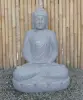  Product image 1 of the product “Seated Buddha made of Riverstone in Dhyana position - gesture of meditation, H. 81cm. ”